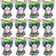 thumbnail image 1 of 12 pz Tigre Colors Titi 15 cm, 1 of 5