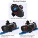 thumbnail image 3 of Fishing Rod Bite Alarm Sensitive Electronic Detector Fishfinder Adjustable Alarm Sound with LED Indicator for Night Fishing Maritime Night Fishing Ama, 3 of 5