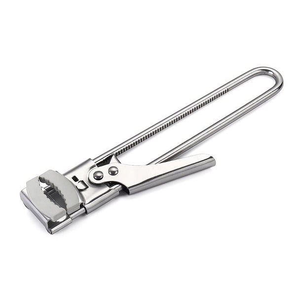 Abrebotellas y tarros, abrelatas multifuncional ajustable de acero inoxidable, pinza para tapa de tarro, Manual, accesorios de cocina