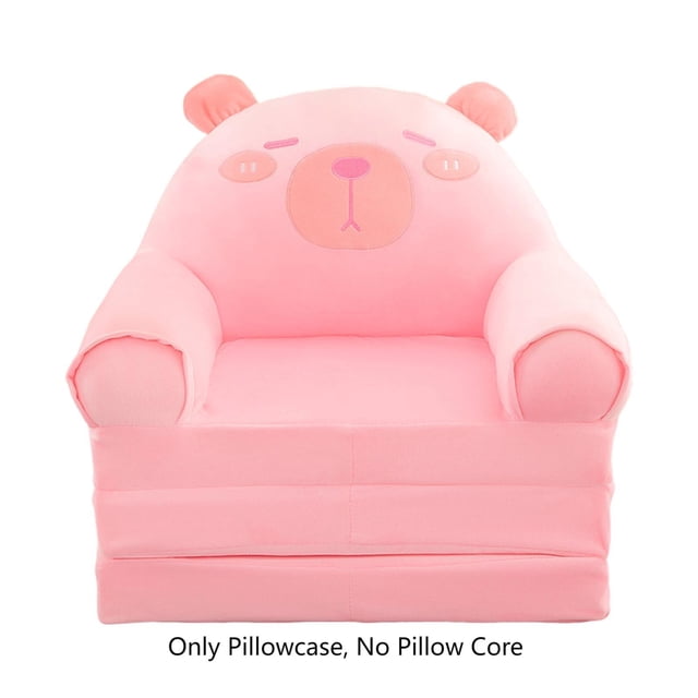 Hbdhejl Folding Children'S Sofa Backrest Armchair 2 In 1 Folding Children'S Sofa Cute Cartoon Lazy Sofa Without Padding Or Padding Core