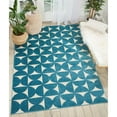 thumbnail image 4 of Nourison Harper Geometric Blue 4' x 6' Area Rug, (4x6), 4 of 4