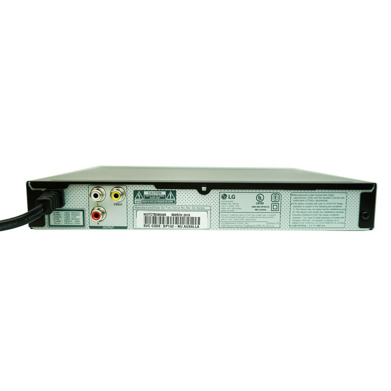 LG Lecteur DVD avec connection USB et HDMI