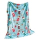 thumbnail image 2 of Manta de Franela para Siesta Infantil de 99 X 69 Cm de Grosor, Suave Forro Polar de Lana, con Estampado Navideño a Cuadros, Acogedora Manta de Toalla Facial para Bebé | Manta de Viaje Cálida para La, 2 of 6