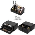 thumbnail image 3 of Organizador de maquillaje READAEER de 3 piezas, estuche de almacenamiento cosmético, 3 of 8
