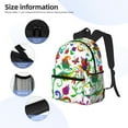 thumbnail image 3 of Disketp Paisley Mochila Ligera Clásica con Múltiples Bolsillos, Mochila Casual para Hombre y Mujer, Ideal para Escuela, Trabajo y Viajes, 3 of 6