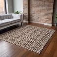 thumbnail image 6 of Addison Rugs Mayfield Washable Transitional Modern Squares Paprika Rectangle Rug, 8' x 10', 6 of 6