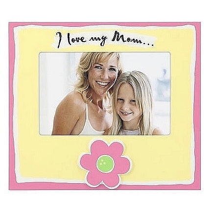 I LOVE MY MOM painted keepsake by Malden - 4x6