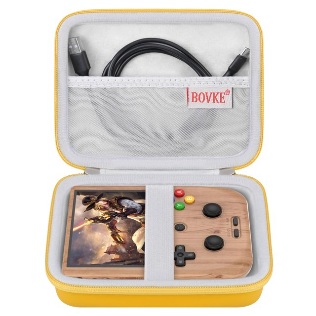Funda de transporte BOVKE para el juego portátil retro Anbernic RG405V