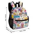 thumbnail image 2 of Bubble Guppies Cute Cartoon Lightweight Backpack for Teenagers 33.5x25x13.5cm, 2 of 6