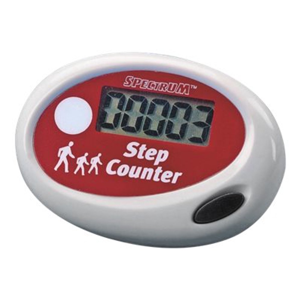 S&S Worldwide Pedometer Set, Spectrum Step Pedometers, Pack of 12