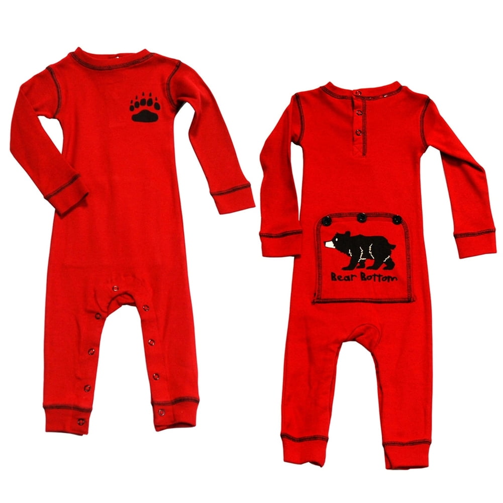 Lazy One Flapjacks Toddler Girl One piece Moose Caboose Pink