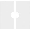 thumbnail image 4 of 28"OD x 6"ID x 9 3/4"C x 1"P Rubik Architectural Grade PVC Contemporary Ceiling Medallion, Two Piece, 4 of 7