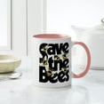 thumbnail image 4 of CafePress - Save The Bees Mugs - 11 oz Ceramic Mug - Novelty Coffee Tea Cup, 4 of 4