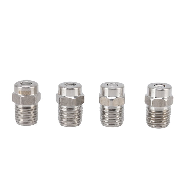 Boquillas para lavadora a presión NikouMX 4 Boquillas roscadas de 22 mm Acero inoxidable