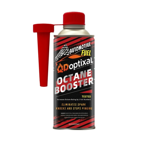 QDoptixal Premium Octane Booster - Boost 3 Octane Points | For 5 to 42 Gallon Fuel Tanks | 3.4, 7.8, 15.9 fl oz Bottles | For Cars, Trucks, Motorcycles & Boats