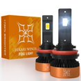 thumbnail image 1 of Faros antiniebla HIKARI WINGS H11 50000LM 6000 K impermeables (paquete de 2), 1 of 6