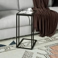 thumbnail image 4 of Evelyn&Zoe Alexis 16" Wide Rectangular Side Table, Blackened Bronze, 4 of 9