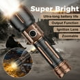 thumbnail image 2 of SKYFIRE New Model Flashlight - High Brightness - Rechargeable - Outdoor Flashlight - Extremely Bright, with six modes, equipped with a focusing lens, suitable for camping and outdoor activities, 2 of 9