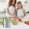 thumbnail image 5 of Oggi 7320 Stainless Steel Countertop Composting Bin with Charcoal Filters, 5 of 8