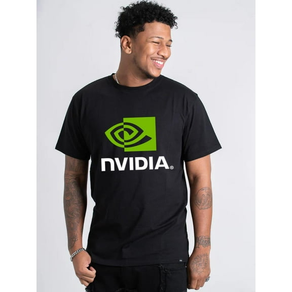 New NVidia Gift Classic Graphic Tee T-Shirt, for men & women, up to size 5XL.