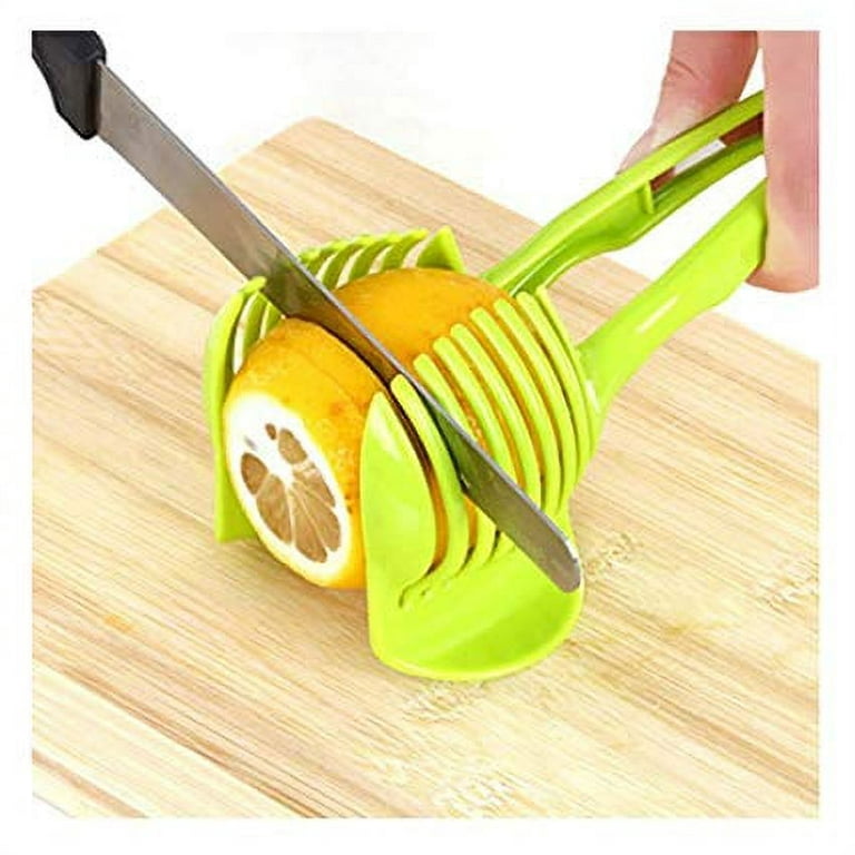 Tomato Lemon Slicer Circular Fruit Onion Slicer Knife Handle Guide