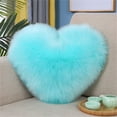 thumbnail image 2 of Sunjoy Tech Faux Fur Pillow Cover Decorative Fluffy Throw Pillow Mongolian Soft Fuzzy Pillow Case Cushion Cover for Bedroom and Couch, 2 of 2