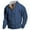 16Blue4, variant on VNKIDY Men's Western Vintage Solid Color Patchwork Printed Stand Tie Buckle Sweatshirt Male Long Sleeve Pullover Autumn Winter Streetwear Holiday