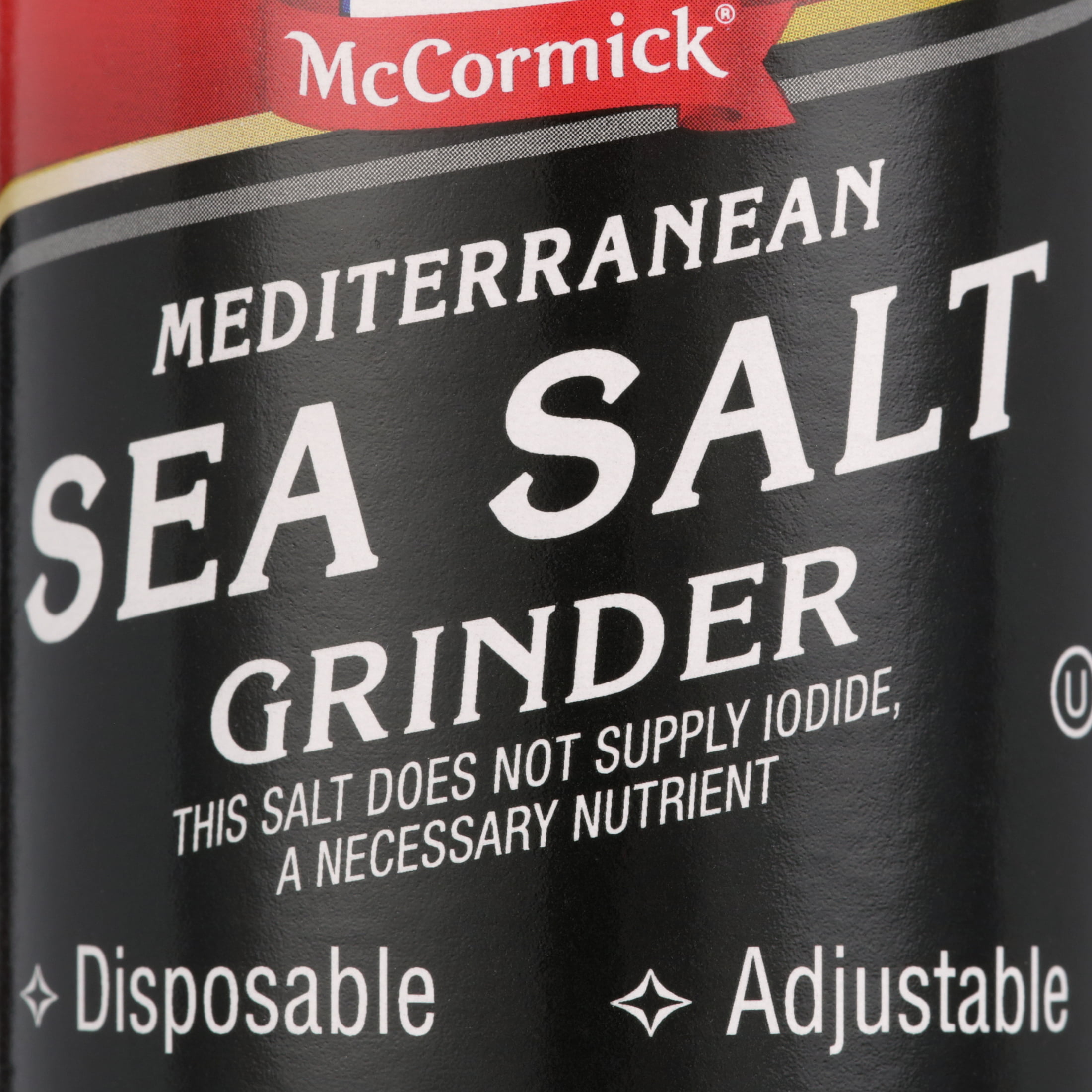 McCormick Culinary Sea Salt Grinder