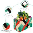 thumbnail image 3 of Palestine Collapsible Foldable Storage Bin with Large Capacity, Oxford Cloth Reusable Shopping Bags, and Beach Bag Combo, 3 of 7
