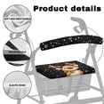 thumbnail image 5 of HELLHERO Rollator Walker Seat Covers Reindeer Rollator Walker Seat and Backrest Rollbar Covers Set for Senior Breathable Easy Fit for Fit Walkers, 5 of 7