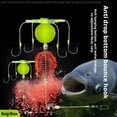 thumbnail image 7 of Fishhooks, Bait cage, Anti-hanging bottom fishhooks, Four-Hook Prevent Winding Fishing Set, Anti Hanging Bottom Explosion Hook Fishing Artifact for Fishing,, 7 of 7