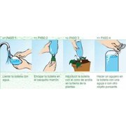 Blumat Bottle Adapter Plant Watering Stakes - 3 Pack
