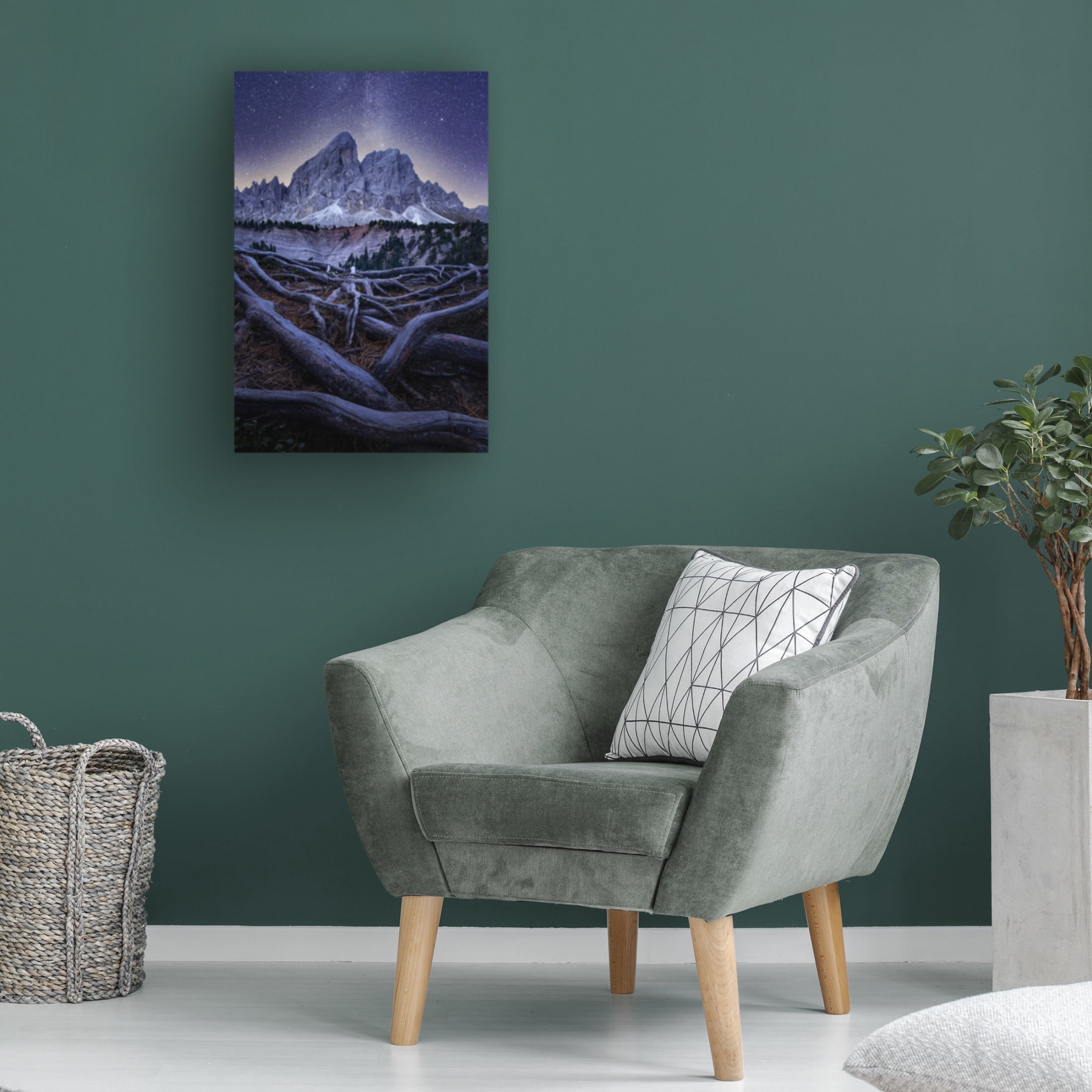 Trademark Fine Art David Ilkovic Wurzjoch Canvas Wall Art