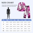 thumbnail image 3 of KLL Skull White Horse Sleepwear Mens Flannel Pajamas,Long Cotton Pj Set, 3 of 7