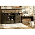 thumbnail image 3 of Ameriwood Home The Loft 1 Drawer Storage Tower, White, 3 of 9