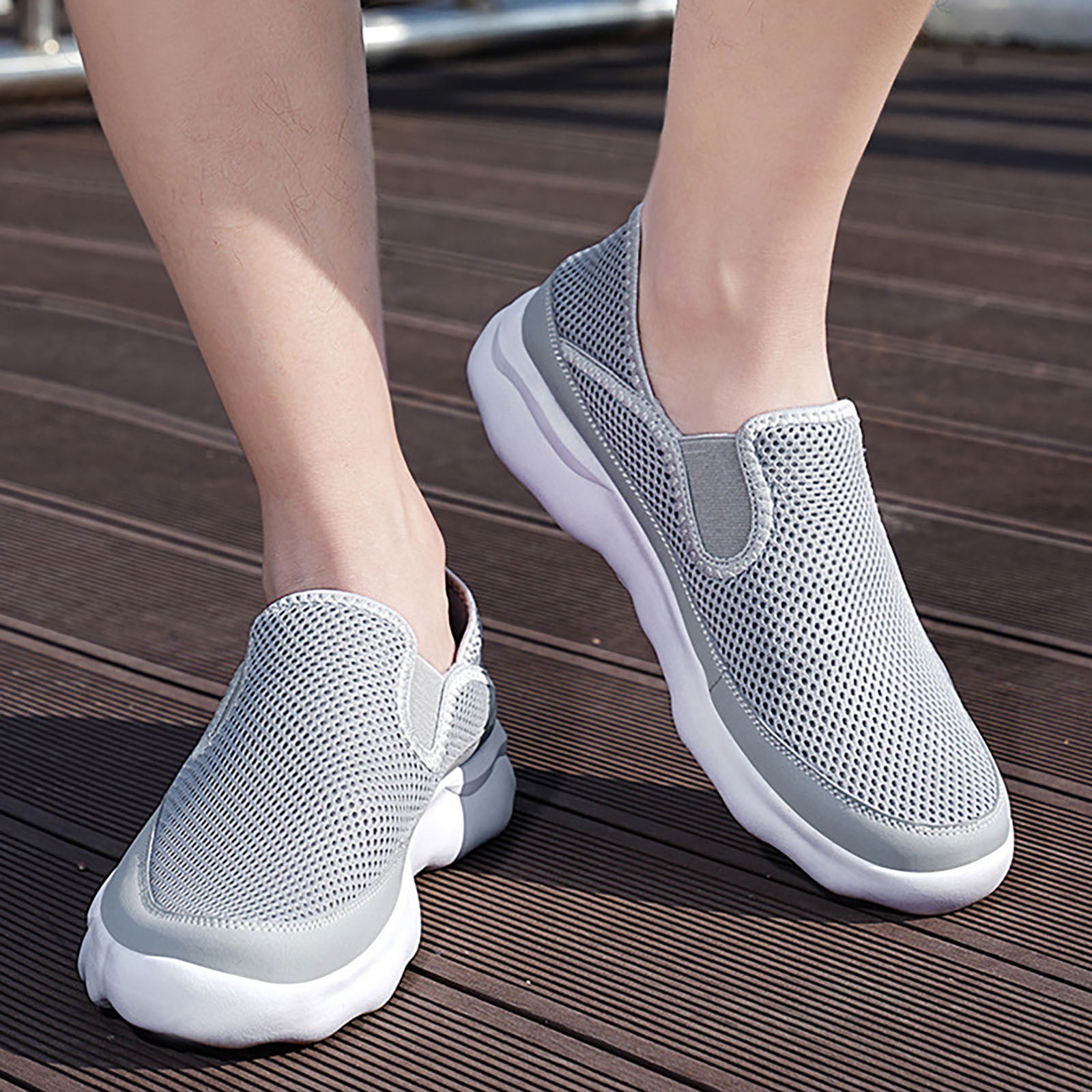 Womens Running Shoes Non-slip Mesh Sneakers Lightweight Breathable Outdoor Casual Walking Sneakers Running Sports I5509933998 - View #7