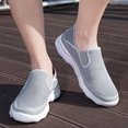 thumbnail image 6 of Men's S𝗅ip On L𝗈afers Shoes Breathable Lightweight Knit Mesh Sneakers Comfortable Laceless Shoes for Travel, Casual Walking Athlet𝗂c Shoes Wide Width Driving Shoes, 6 of 6