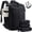 Black, variant on LOVEVOOK Travel Backpack for Women Men, Airline Approved Carry On Luggage with 3 Cubes Accessories, TSA Personal Item Travel Cruise Essentials, Waterproof Weekender Overnight Bags fits 17" Laptop
