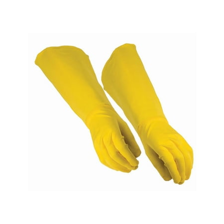 Halloween Adult Hero Yellow Gauntlet Gloves