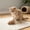 Khaki, variant on Realistic Puffy Mouse Cat Toy with Catnip, Interactive Plush Teaser for Small Medium Large Cats, Khaki, Durable Chewable with Squeaker for Anxiety Relief and Training