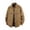 #Coffee, variant on DPTALR Men's Casual Loose Long Sleeve Turn Down Collar Shirt Jacket,Army Green,S