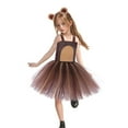thumbnail image 5 of OGLCCG Halloween Animal Costumes for Girls Sleeveless Layered Mesh Tulle Tutu Dress Role Play Party Birthday Princess Dress Up 3-12 Years, 5 of 8