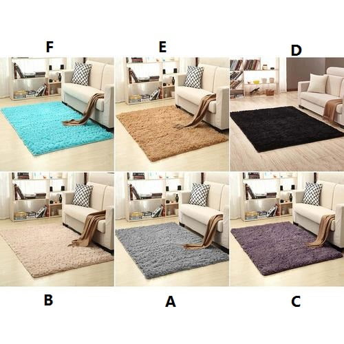 AIHOME 120*160CM Thickened Washable Fluff Nonslip Room Carpet Nursery
