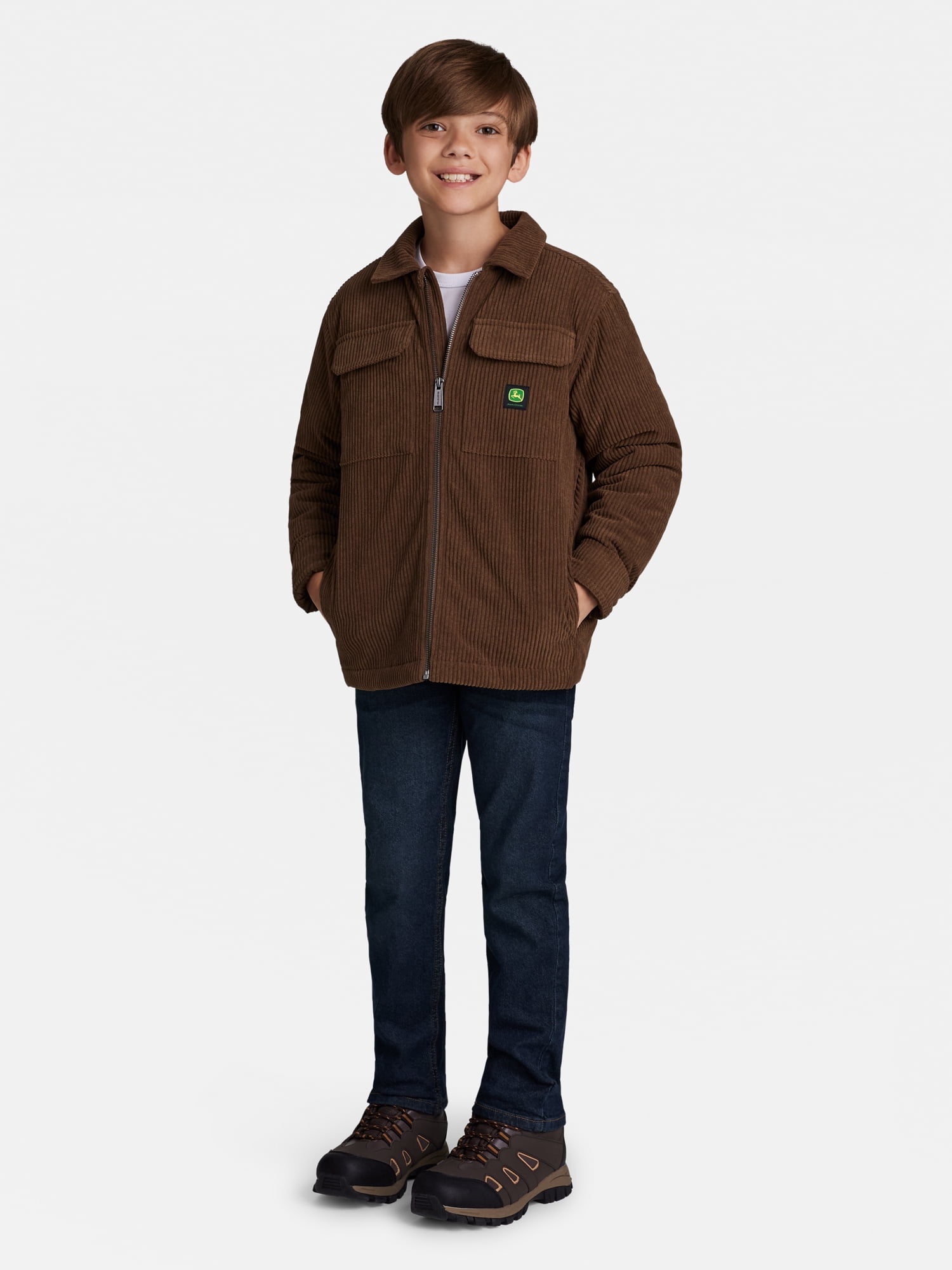 John Deere Boy's Corduroy Tractor Jacket, Sizes 4 - 16
