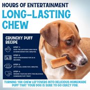 FETCHERONI Himalayan High-Protein Dog Treats, Large Yak Cheese Dog Chews, Medium, 3 Lbs