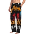 thumbnail image 6 of Sikiie Not All Who Wander Are Lost Hiking Pajama Pants Men, PJ Bottoms, Sleep & Lounge Pants-Small, 6 of 6