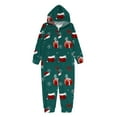 thumbnail image 2 of Odeerbi Matching Family Christmas Pajamas Sets Hooded Sleepwear Baby Child Xmas Printed Top and Pants Family Matching Jammies Set Loungewear for Kids, 2 of 4