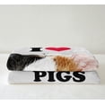 thumbnail image 5 of Kids Guinea Pig Sherpa Blanket Cute Cavy Fleece Throw Blanket for Children Boys Girls Cartoon Lovely Pet Plush Blanket Chic Animal Ultra Soft Fuzzy Blanket for Sofa Bed Couch,Twin 60x80 Inch, 5 of 6
