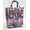 Purple Wine, variant on Beer or Wine Tote Bag (Small Oval Tote) Frosty Mug