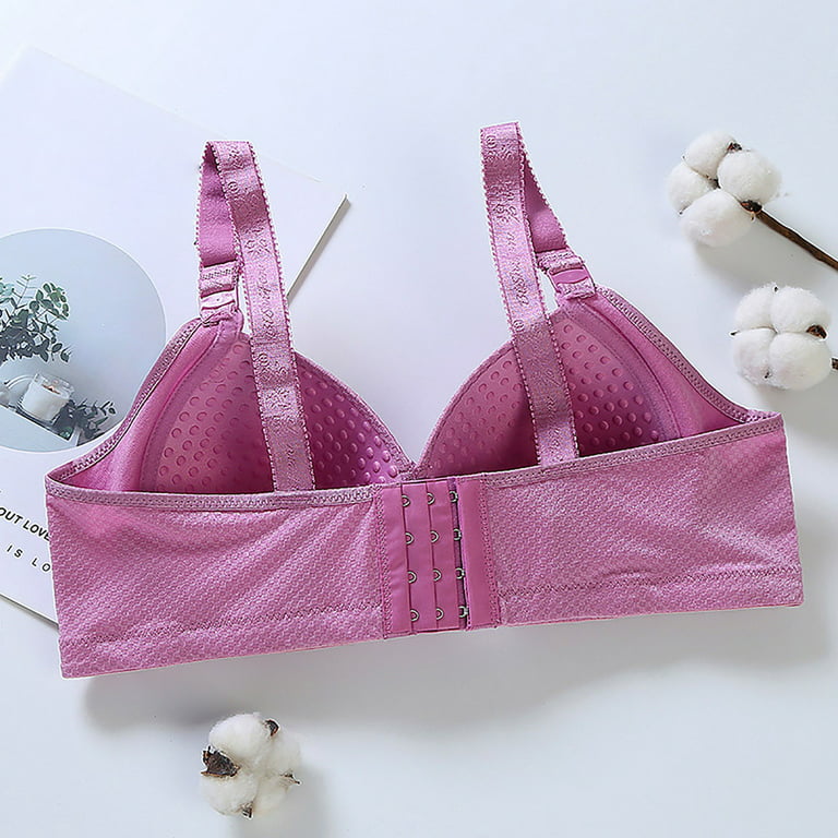 EHQJNJ Lace Bralettes for Women Hot Plus Size Cotton Underwire